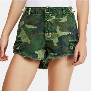 Free people commander cut off shorts